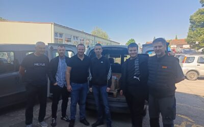 Tvrtka TANG d.o.o. donirala zaštitnu opremu i materijal za našu školu