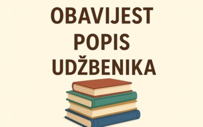 Popis udžbenika