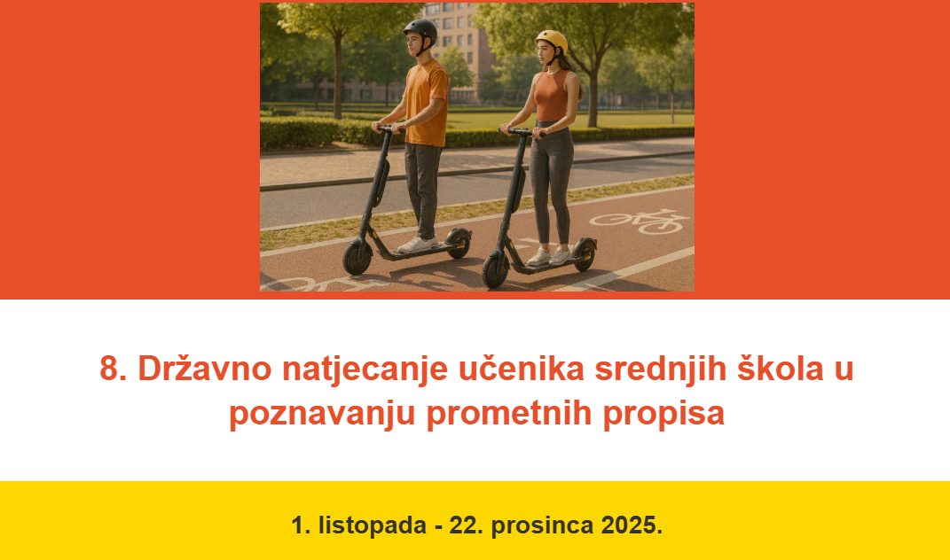8. Državno natjecanje u poznavanju prometnih propisa za srednjoškolce