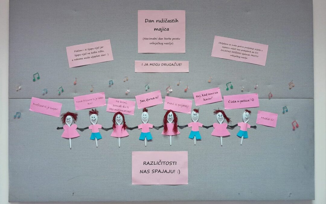 Mir počinje od mene: Ružičasta poruka iz učionice A4