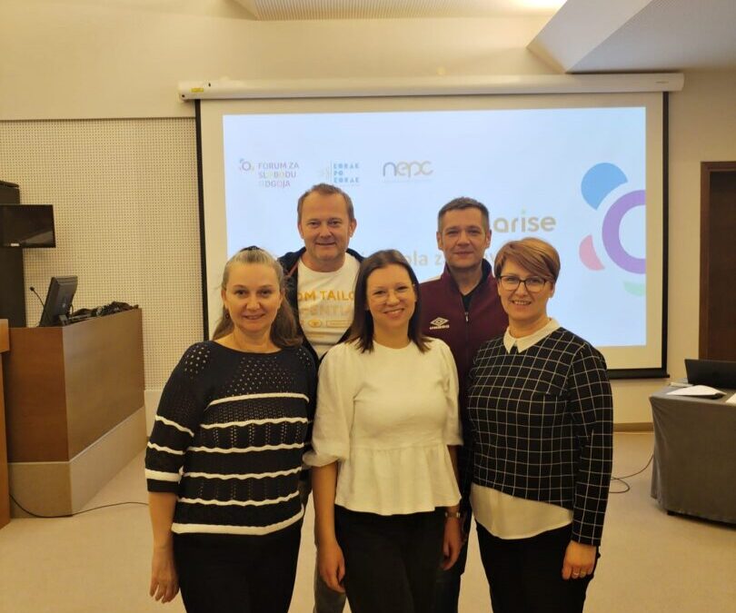 Projekt ARISE: Osnaživanje škola za pravedno i inkluzivno obrazovanje