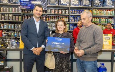 Donacija poslovnice tvrtke Autodijelovi Tokić