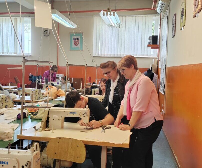 Posjet Obrtničkoj školi u Požegi (pomoćni krojač)