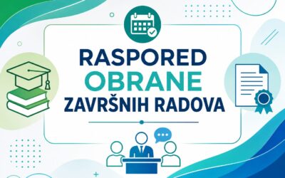 Raspored obrane završnog rada