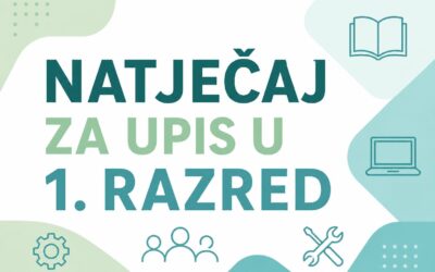 NATJEČAJ za upis u I. razred srednje škole za školsku godinu 2026./2027.